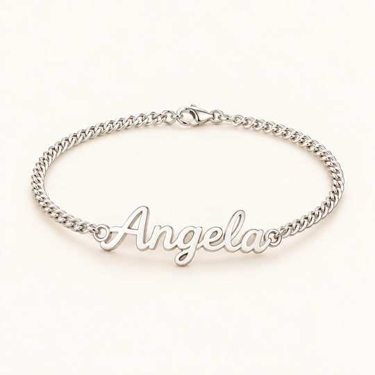 Pulseira com Nome em Letras