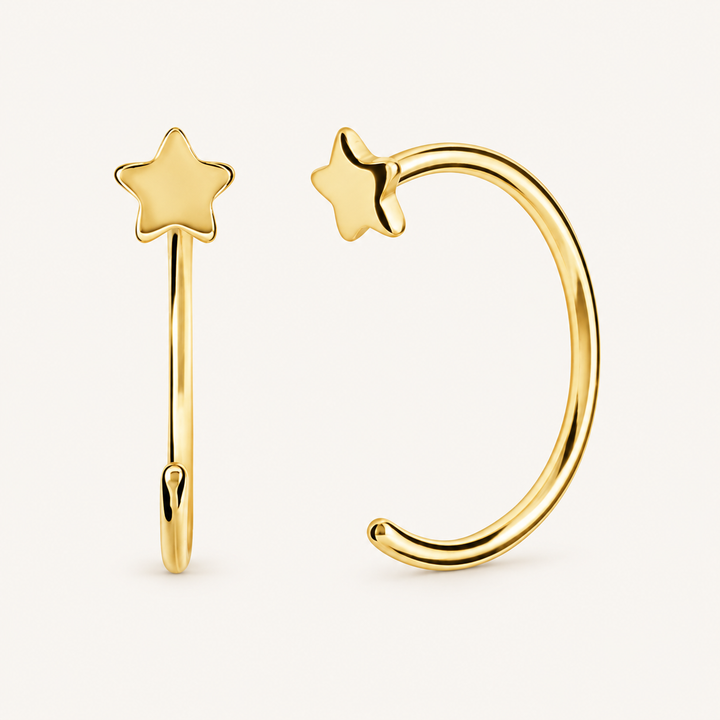 Argolas com Estrelas